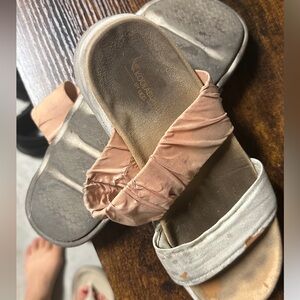 Well worn sandals